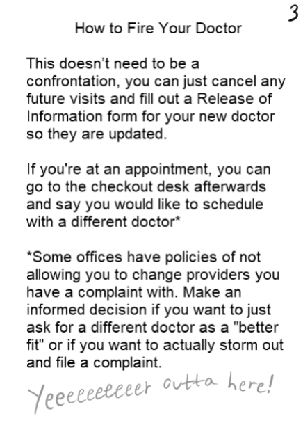 Fire Your Doctor Page 3